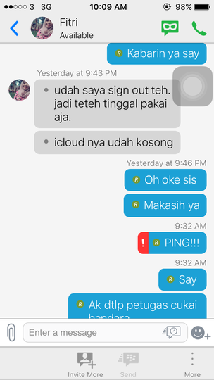 Share - kasus penipuan online modus baru. BEWARE!