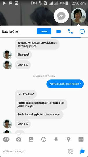 [BB++] Share modus chat terselubung