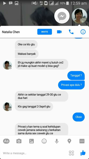 [BB++] Share modus chat terselubung