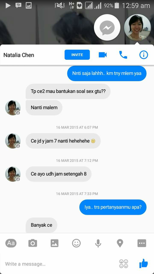 [BB++] Share modus chat terselubung