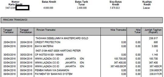 [CASE CLOSED]lazada dan danamon saling lempar tanggung jawab, customer mati ditengah2