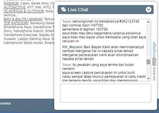 [CASE CLOSED]lazada dan danamon saling lempar tanggung jawab, customer mati ditengah2