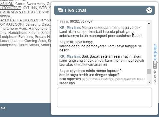 [CASE CLOSED]lazada dan danamon saling lempar tanggung jawab, customer mati ditengah2