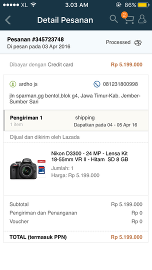 [CASE CLOSED]lazada dan danamon saling lempar tanggung jawab, customer mati ditengah2