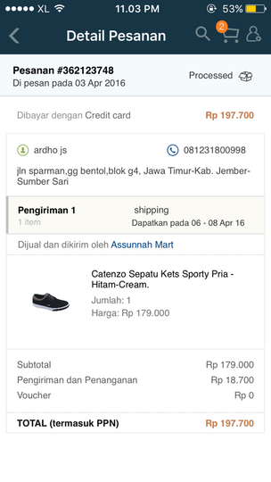 [CASE CLOSED]lazada dan danamon saling lempar tanggung jawab, customer mati ditengah2