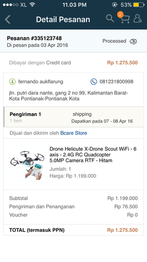 [CASE CLOSED]lazada dan danamon saling lempar tanggung jawab, customer mati ditengah2