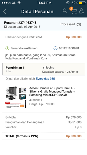 [CASE CLOSED]lazada dan danamon saling lempar tanggung jawab, customer mati ditengah2