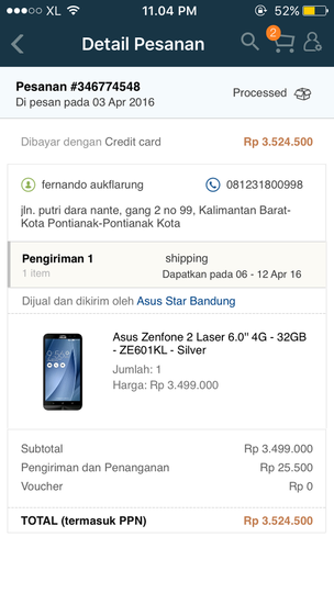[CASE CLOSED]lazada dan danamon saling lempar tanggung jawab, customer mati ditengah2