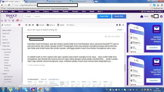 [CASE CLOSED]lazada dan danamon saling lempar tanggung jawab, customer mati ditengah2