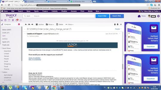 [CASE CLOSED]lazada dan danamon saling lempar tanggung jawab, customer mati ditengah2