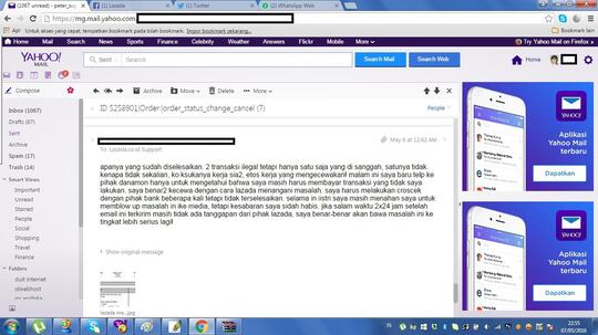 [CASE CLOSED]lazada dan danamon saling lempar tanggung jawab, customer mati ditengah2