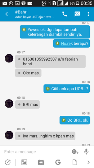 Ketidakjujuran Seller OLX Bernama FEBRIAN BAHRI
