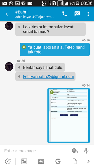 Ketidakjujuran Seller OLX Bernama FEBRIAN BAHRI