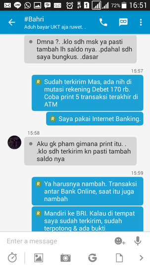 Ketidakjujuran Seller OLX Bernama FEBRIAN BAHRI