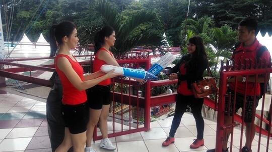 Pecaaah Gan! Supporter di Istora Dukung Atlet Indonesia di BIOSSP 2016