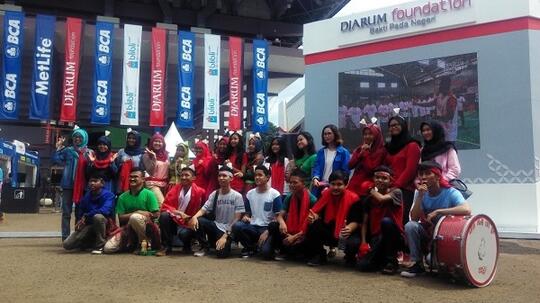 Pecaaah Gan! Supporter di Istora Dukung Atlet Indonesia di BIOSSP 2016