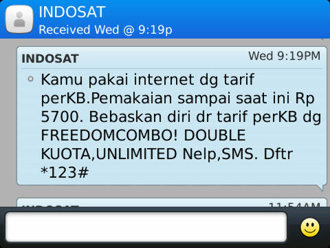 PULSA INDOSAT - IM3 TERPOTONG TANPA ALASAN YANG JELAS!