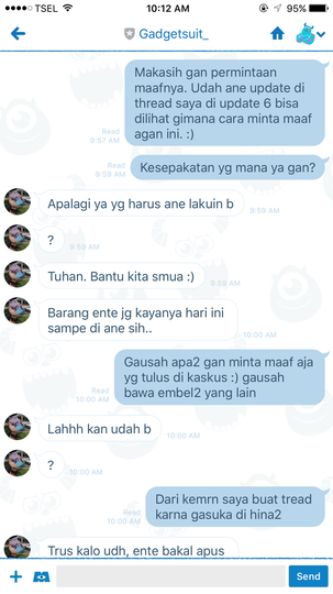 SURAT TERBUKA UNTUK IMAM RIFAI PEMILIK ONLINE STORE  INSTAGRAM @gadgetsuit_