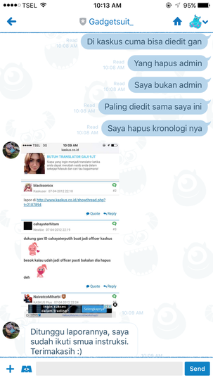 SURAT TERBUKA UNTUK IMAM RIFAI PEMILIK ONLINE STORE  INSTAGRAM @gadgetsuit_