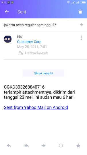 JNE tidak peduli & masa bodoh dengan paket customer yg sudah membayar jasanya.