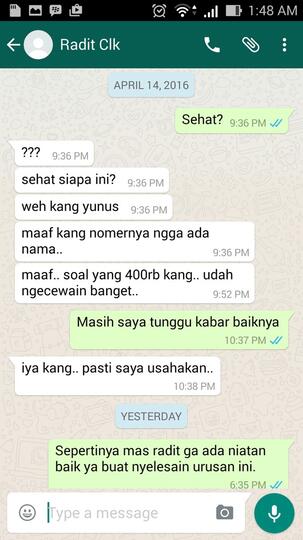 SURAT TERBUKA UNTUK RADIXSA EGHA (id Radixsa)