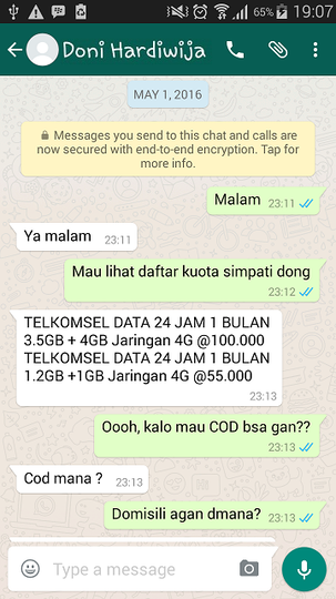 Kejadian Salah Transfer ke DONI HARDIWIJAYA, Jadiin Bahan Pembelajaran aja gan.
