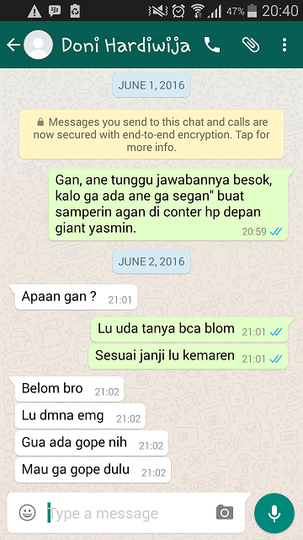 Kejadian Salah Transfer ke DONI HARDIWIJAYA, Jadiin Bahan Pembelajaran aja gan.