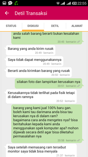 Surat terbuka utk Bukalapak : Sangat melindungi pembeli