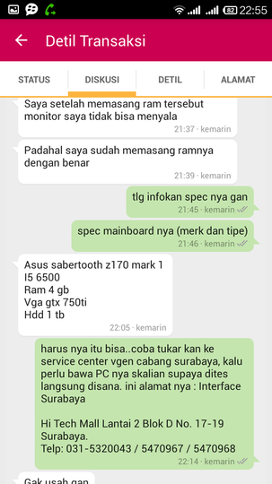 Surat terbuka utk Bukalapak : Sangat melindungi pembeli