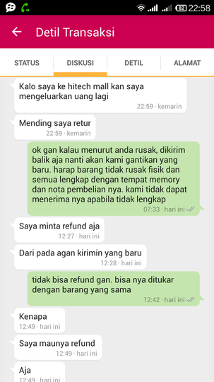 Surat terbuka utk Bukalapak : Sangat melindungi pembeli