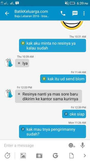 MAU TANYA PENGALAMAN AGAN' YANG PERNAH BELANJA DI BATIKKELUARGA.COM