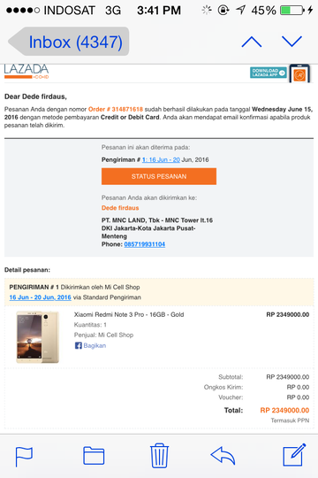 Lazada Oh Lazada......!!!!