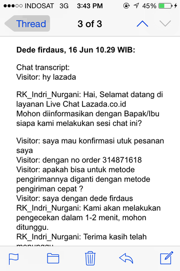 Lazada Oh Lazada......!!!!