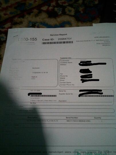 Kecewa dengan Pelayanan Acer Service Center Jogja