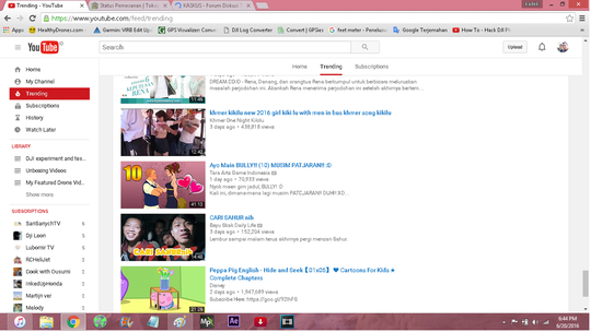 nemu gini di trendingYouTube
