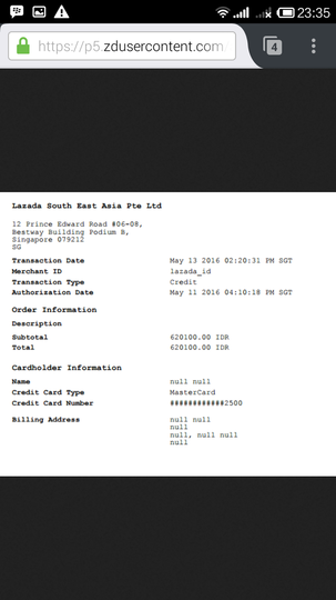 LAZADA TIDAK BERITIKAD BAIK MENYELESAIKAN PROSES REFUND DANA SAYA