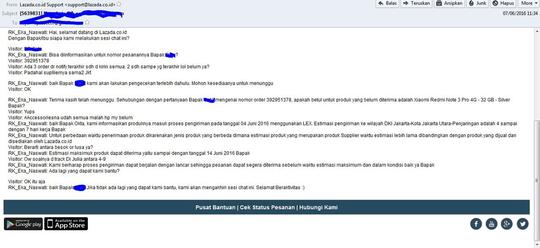 Surat Terbuka Untuk LAZADA