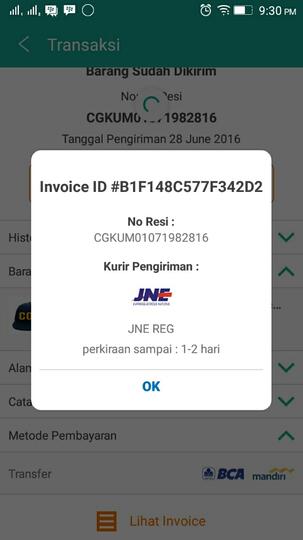 kaskus salah kirim barant