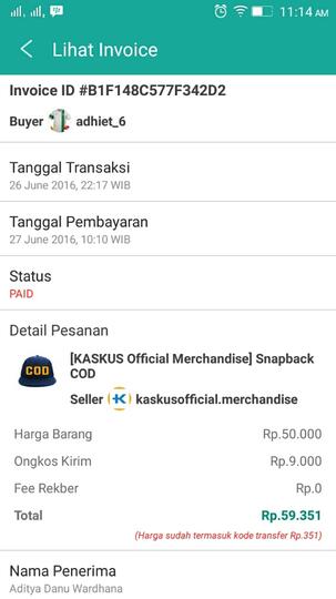 kaskus salah kirim barant