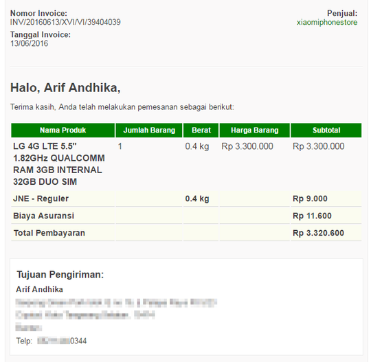 TOKOPEDIA TIDAK AMAN DAN BERBAHAYA, SANGAT KECEWA DENGAN LAYANANNYA