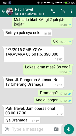 Surat Terbuka Untuk ID Jhormin a.k.a Pati Travel