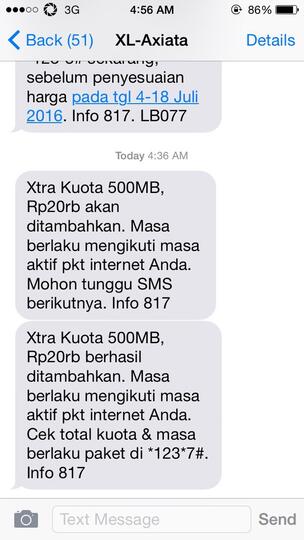 XLCARE TIDAK PROFESSIONAL MENGHADAPI PELANGGAN.:thumbdown :thumbdown :thumbdown