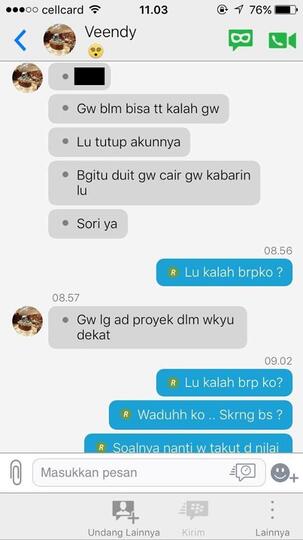 DiCARI PENIPU UANG SEBESAR 50 JUTA (JAKARTA - SURABAYA )