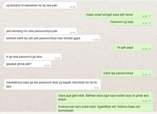 Beli HP di Galeri Indosat. Pastikan cek seluruh fungsi sebelum meninggalkan TKP.