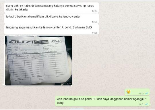 Beli HP di Galeri Indosat. Pastikan cek seluruh fungsi sebelum meninggalkan TKP.