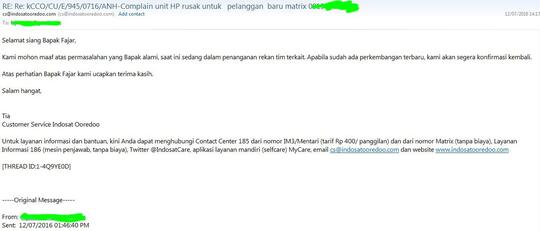 Beli HP di Galeri Indosat. Pastikan cek seluruh fungsi sebelum meninggalkan TKP.
