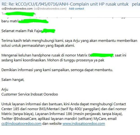 Beli HP di Galeri Indosat. Pastikan cek seluruh fungsi sebelum meninggalkan TKP.