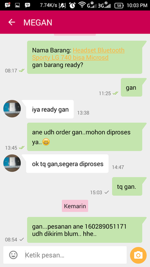 BUKALAPAK membiarkan FAKE RESI, Billy CARE MASUK!
