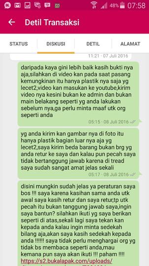 Surat terbuka untuk bukalapak karena tidak fair