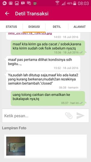 Surat terbuka untuk bukalapak karena tidak fair